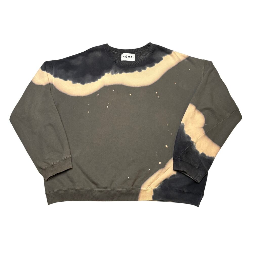 NOMA t.d. Hand Dye Twist Sweatshirt Men's 4/Large Oversized Boxy Streetwear